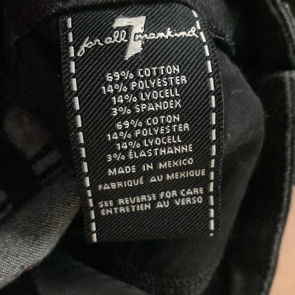 7 For All Mankind B-Air High Waisted Ankle Jeans - Picture 6 of 8